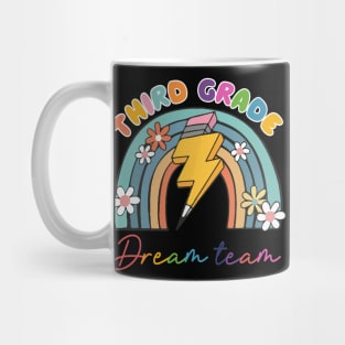 Back To School Third Grade Teacher Dream Team Gift For Boy Girl Kids Mug